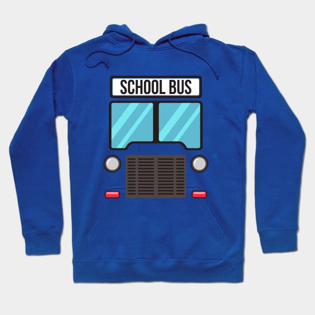 School Bus Last Minute Halloween Costume Hoodie by HCMGift